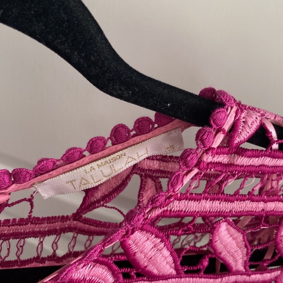 LA MAISON TALULAH Caprice Long-Sleeve Floral-Lace Short Dress - Picture 5 of 9